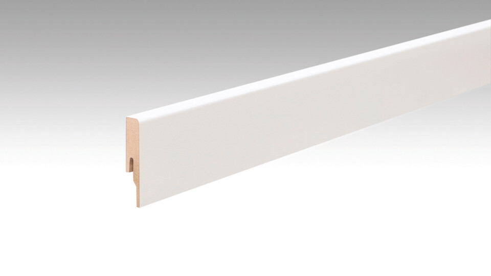 Skirting board 20 PK profile Plain white gloss DF 324