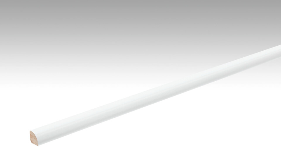 Quarter round profile 7 Plain white gloss DF 324