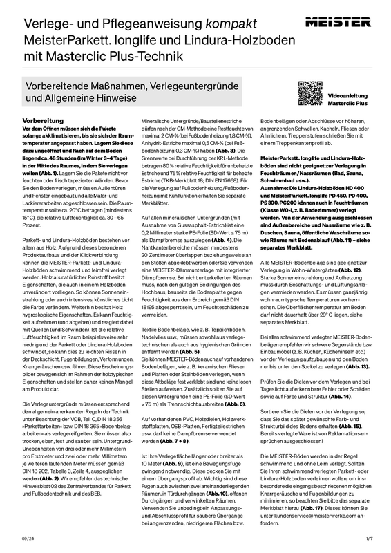 DE_Verlege-Pflegeanweisung_kompakt_Parkett_Lindura_Masterclic_Pus_M_0924.pdf