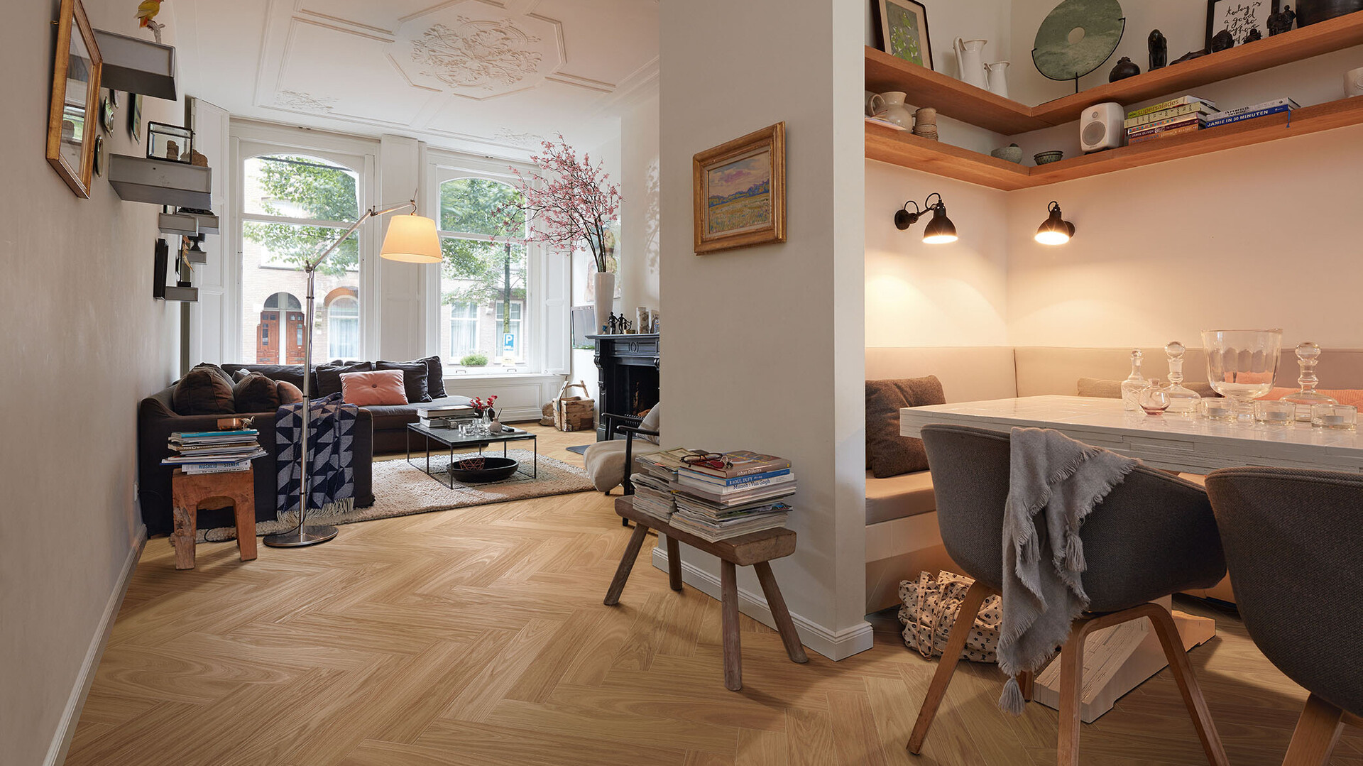 Fischgrät: Ein klassisches Verlegemuster für das Parkett kehrt zurück