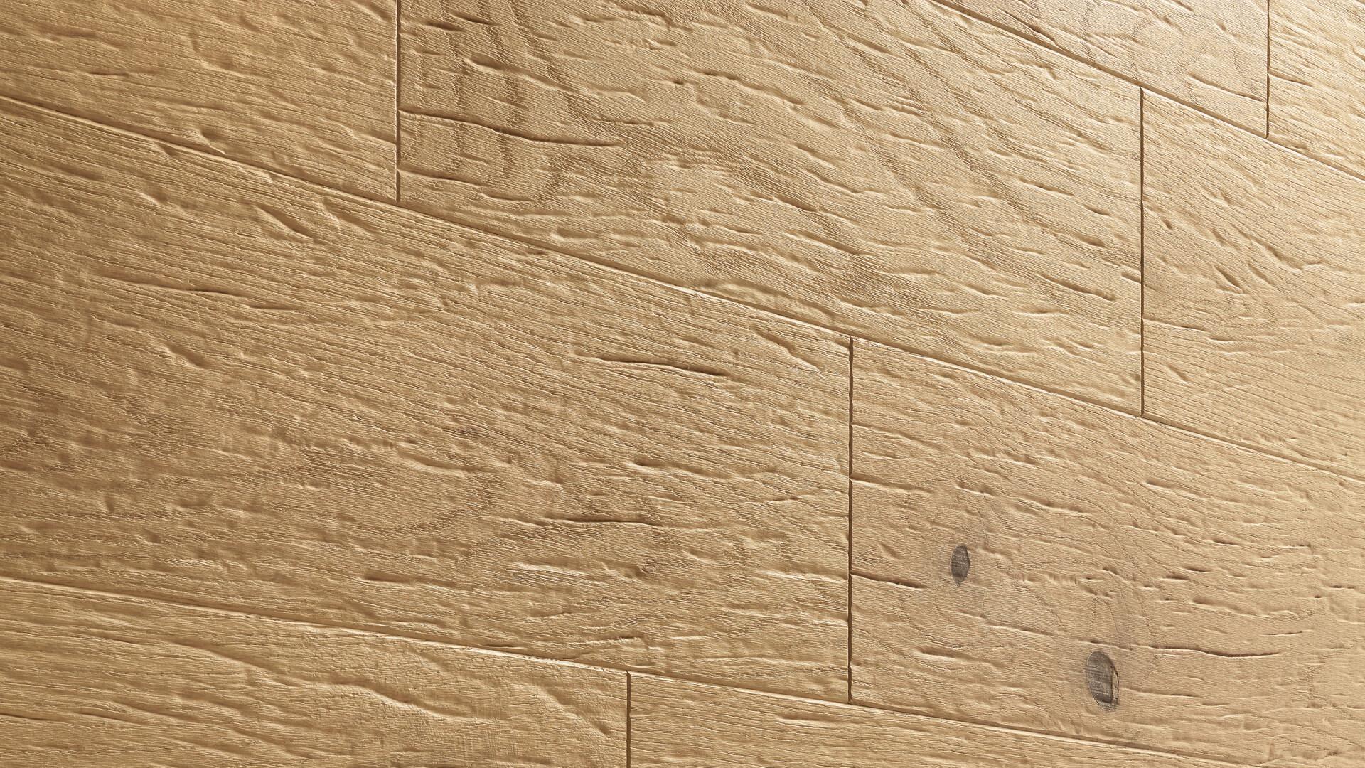 Real wood panels MeisterPanels. craft EP 500 Raw oak R34