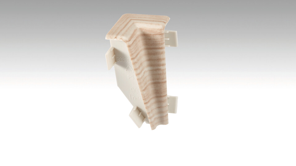 Système d'angles - profilé 3 PK Angle intérieur Chêne blanc 02014