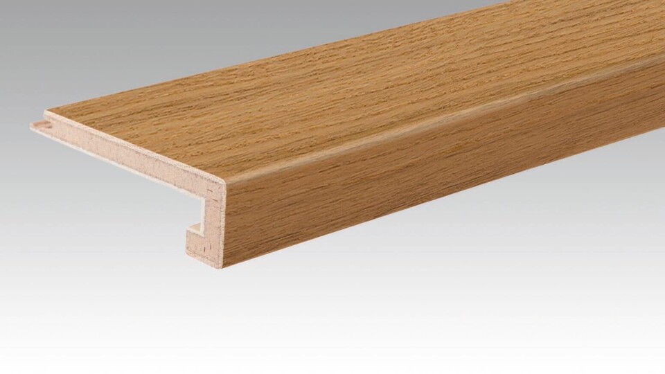 Trapkantprofiel van parket Trapkant parket U-profiel Eik authentic 09011 ultramat gelakt