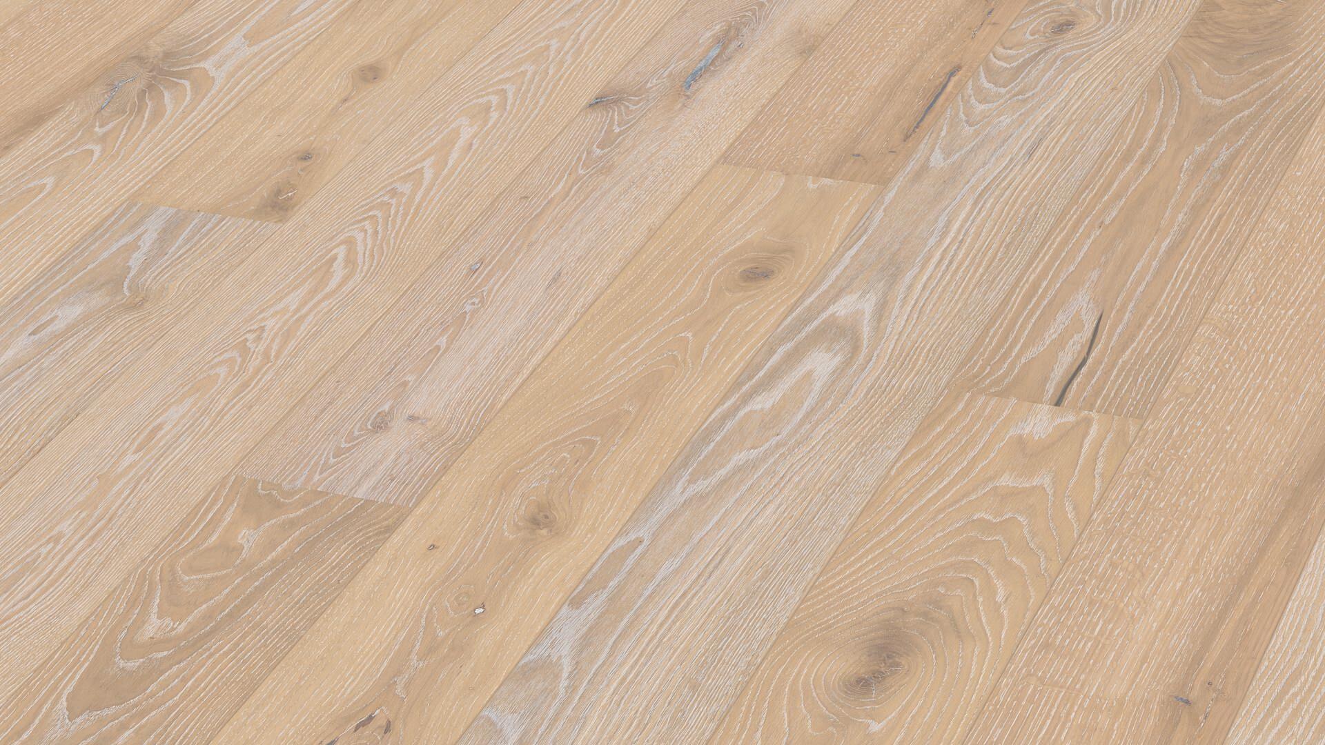 Parquet flooring MeisterParquet. longlife PD 400 White washed vital oak 8804