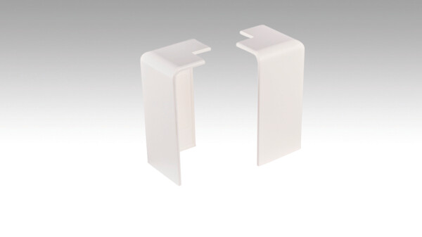 Hoeksysteem - profiel 15 MK | 20 PK Buitenhoek (zelfklevend) Wit 02001