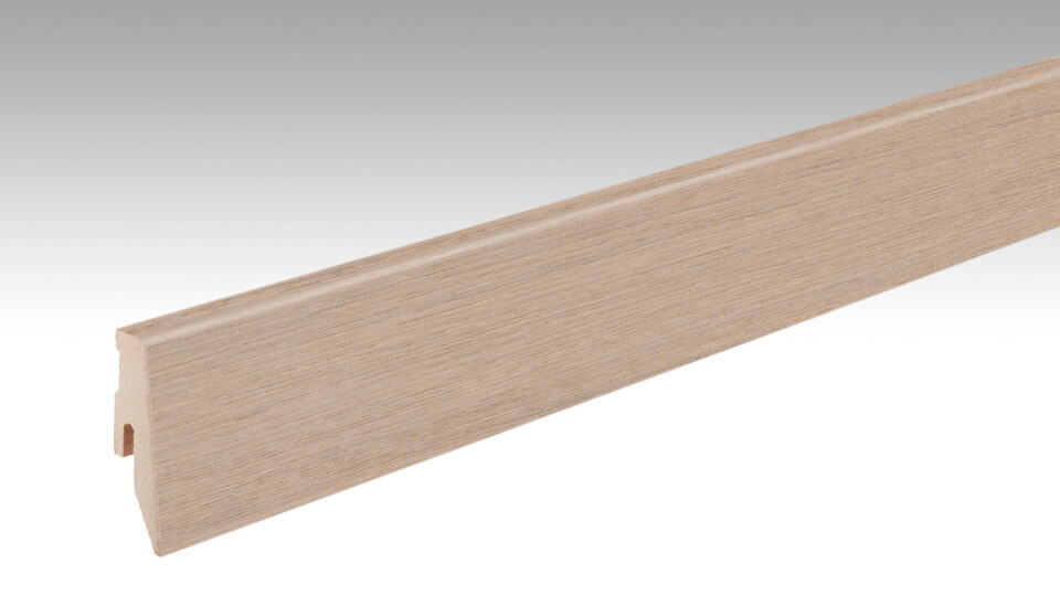Skirting board 3 PK profile Off-white oak 1267