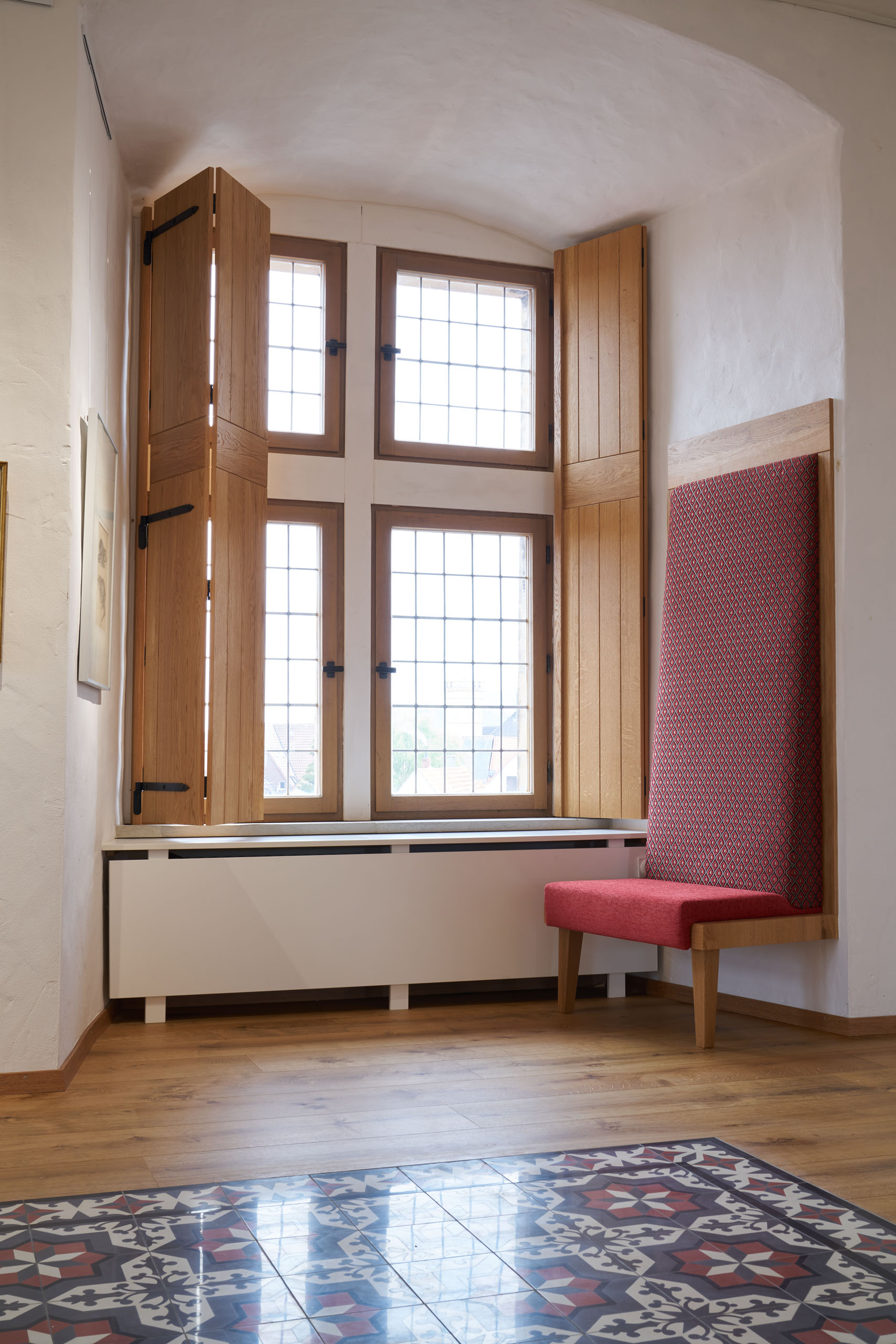 High-tech wood flooring goes medieval