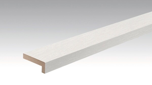 Angled cover moulding Fineline white 4029
