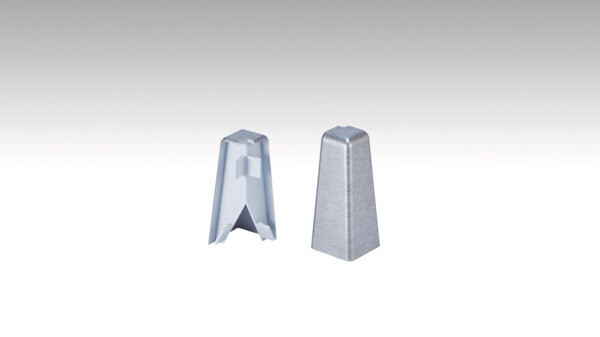 Corner system - 3 PK profile External corner Stainless steel 2002