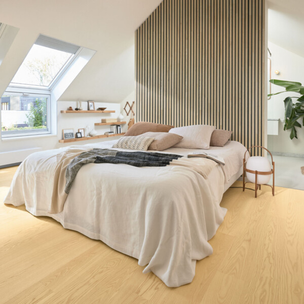 Akustikpaneele Holz als stylisches Highlight auf einer Wand