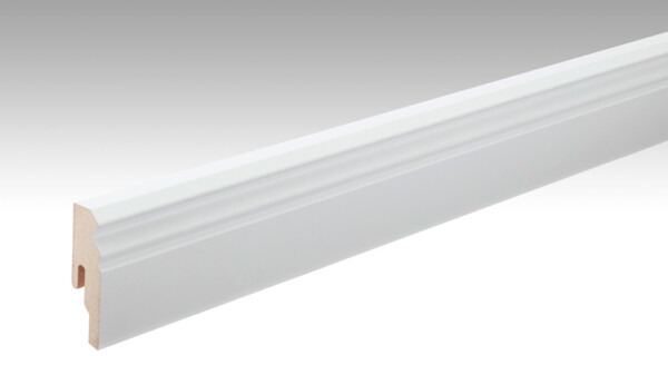 Plinthe profilé 10 PK Blanc uni brillant FD 324