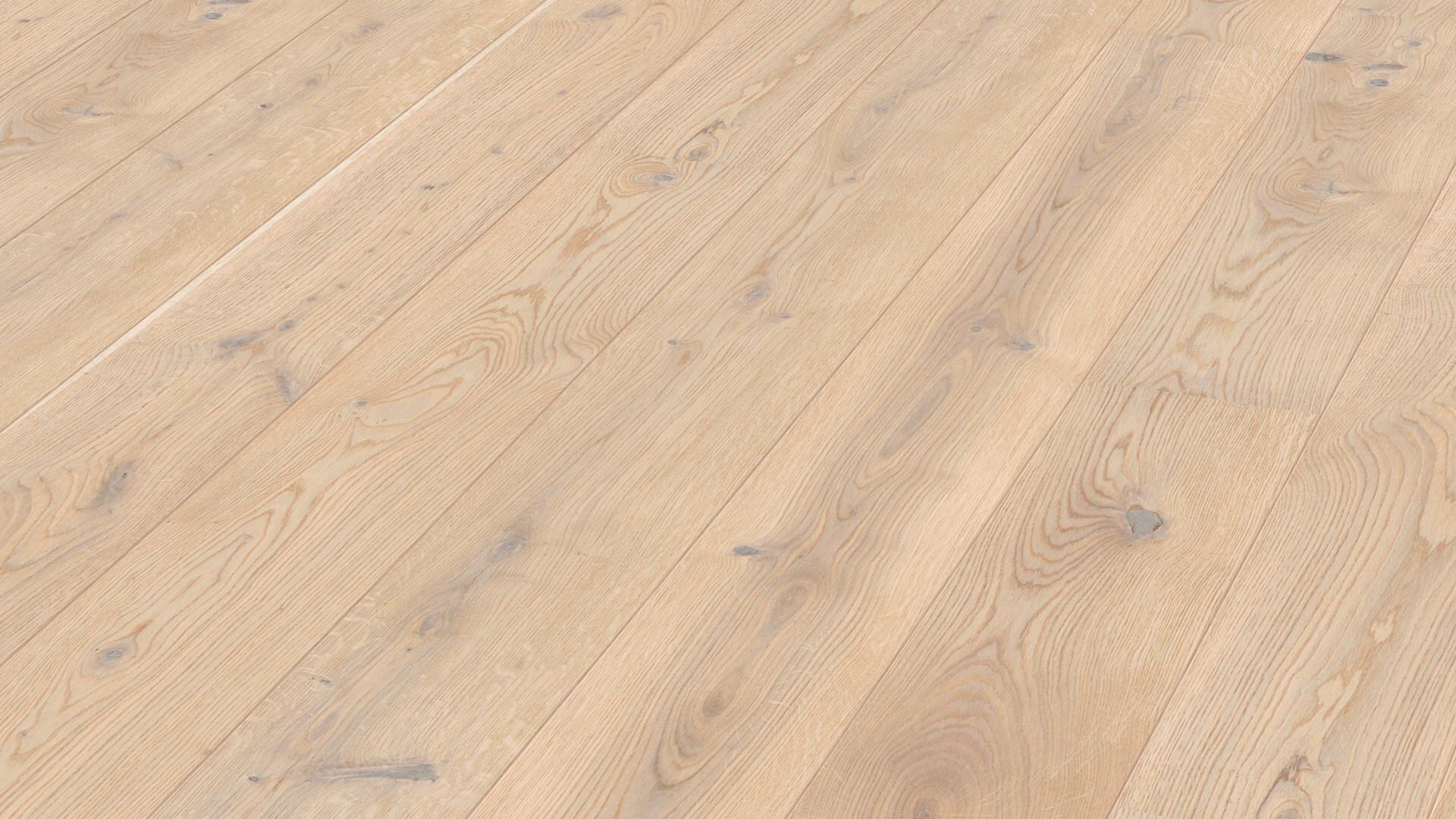 Parquet flooring MeisterParquet. longlife PD 200 Off-white rustic oak 8489