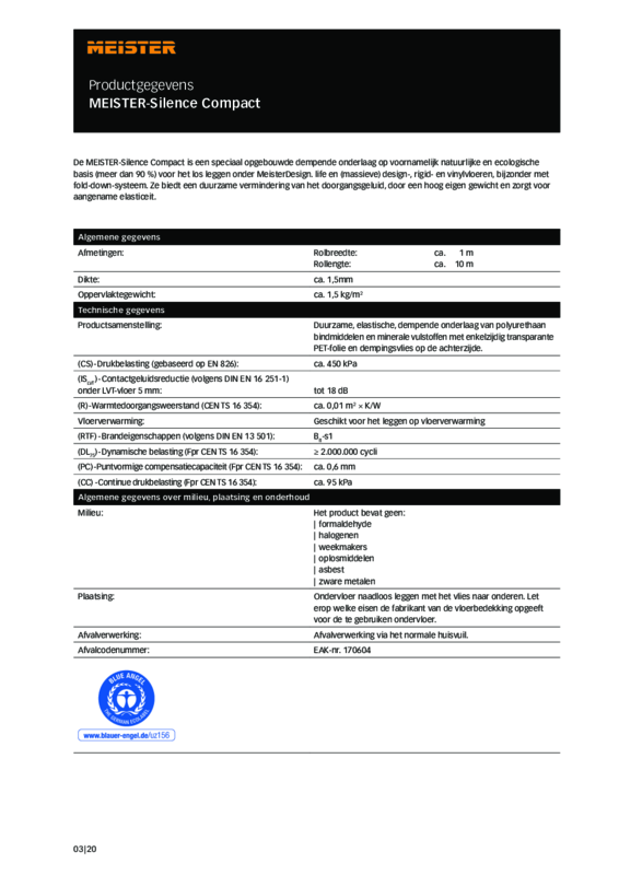 NL_Productgegevens_Silence_Compact_M_0122.pdf