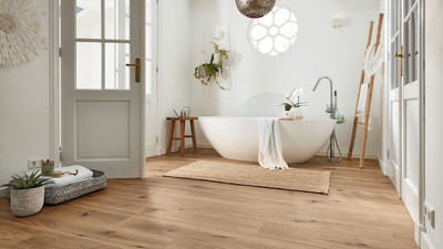 Laminate in the bathroom