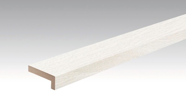 Angled cover moulding Opaque white oak 4069