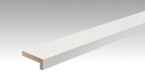 Angled cover moulding Silver stripe 4021