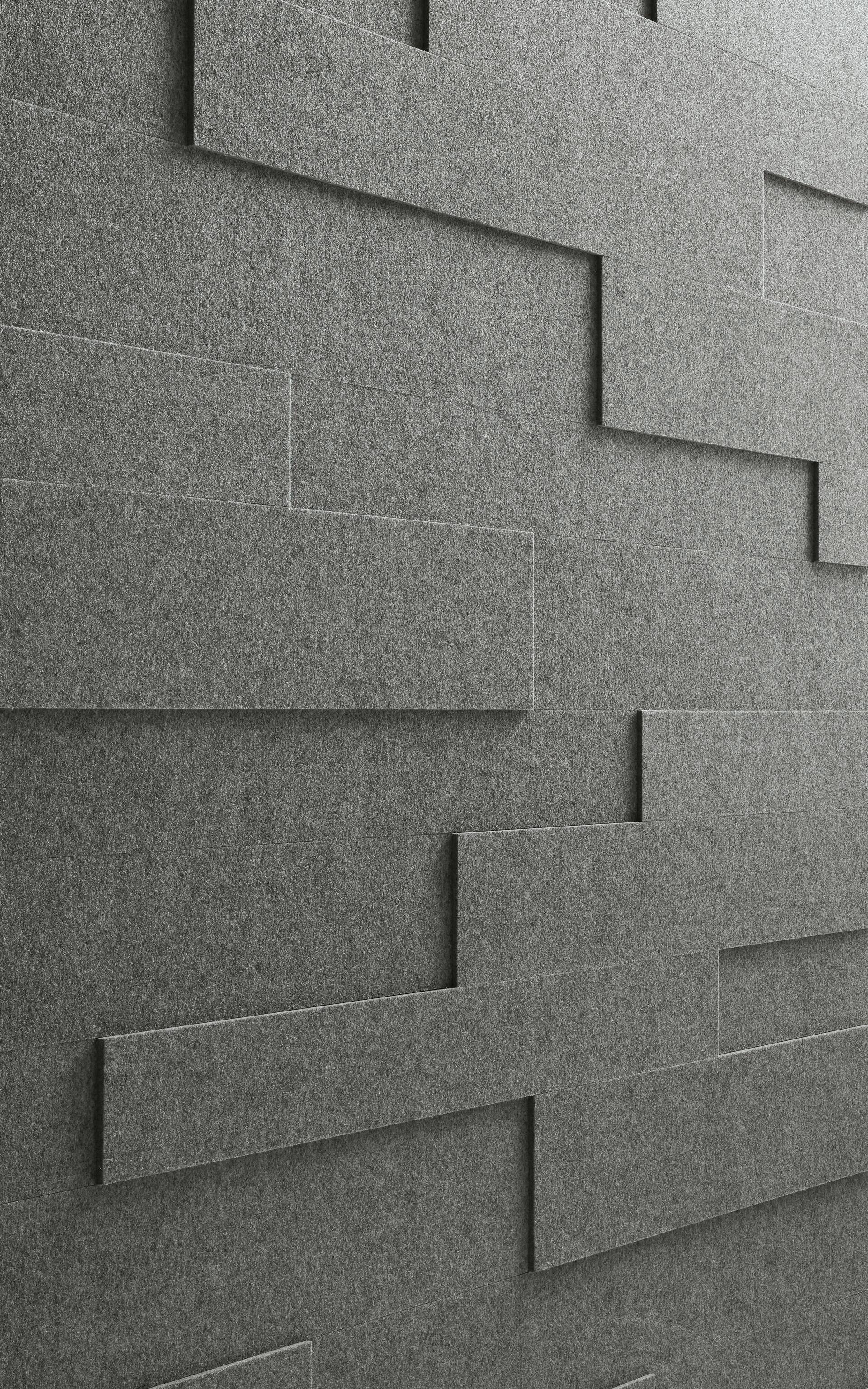 System panels Basalt grey felt 04502 MEISTER