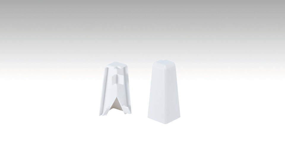 Corner system - 3 PK profile External corner White 2001