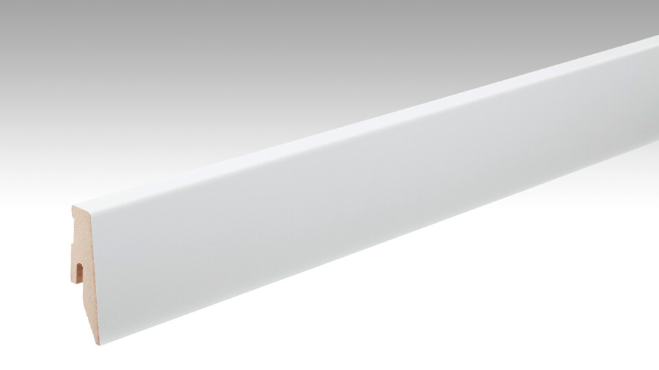 Skirting board 3 PK profile Plain white gloss DF 324