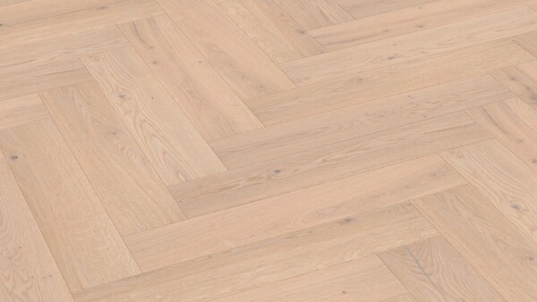 Parketvloer MeisterParquet. longlife PS 500 Eik authentic crèmewit 9021