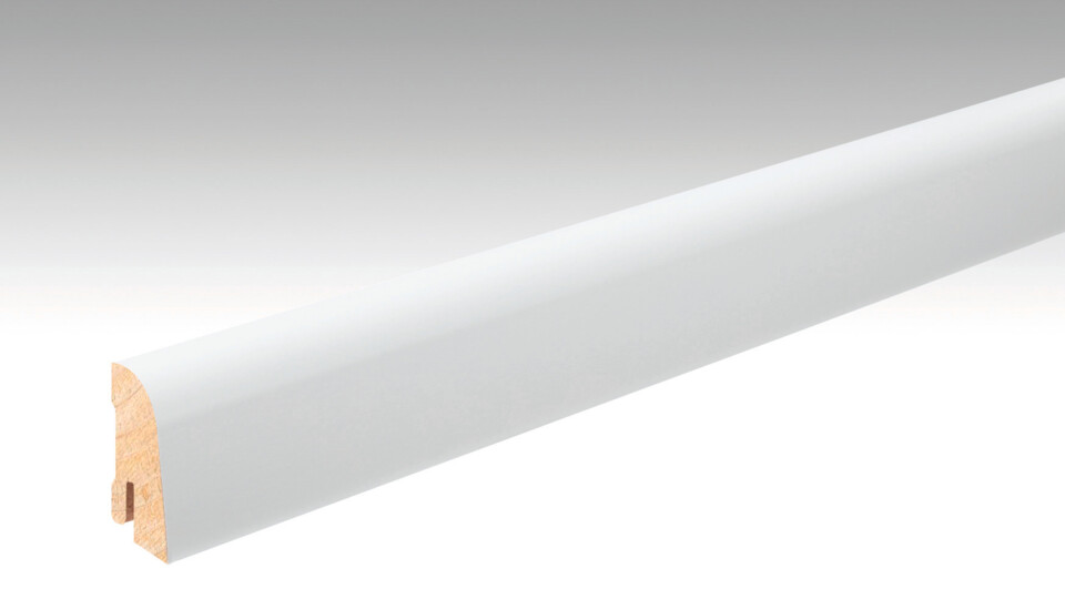 Skirting board 21 F MK profile White DF (RAL 9016) 2266