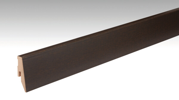 Skirting board 3 PK profile Black-brown oak 1009