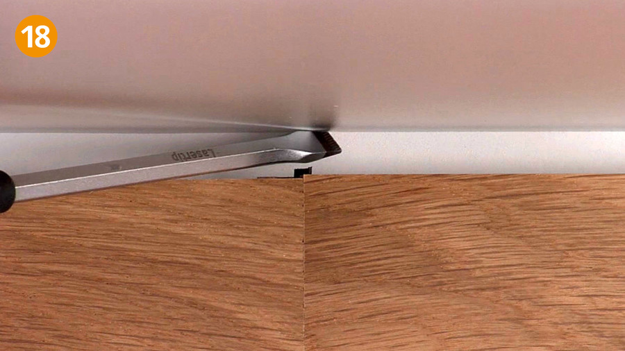 Parkett an der Wand der Hingucker in jedem Raum