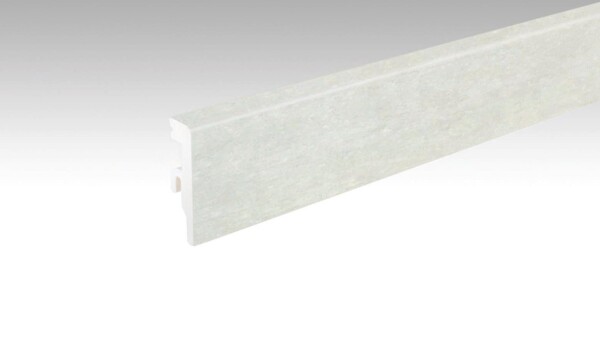 Skirting board 20 PK Aqua profile White stone 7440