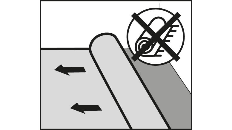 Teppich vor der Verlegung eines Laminatbodens entfernen