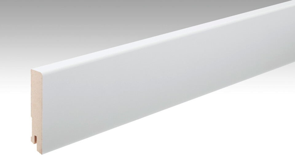 Skirting board 16 MK profile Plain white gloss DF 324