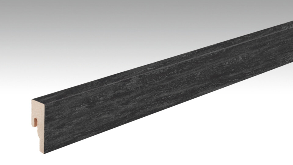 Skirting board 8 PK profile Black lava 7323