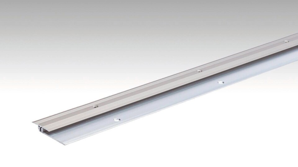 Overgangsprofiel type 102 (2,5 tot 7 mm) RVS-oppervlak 00340