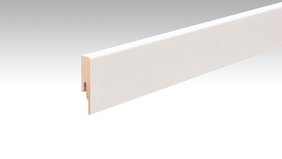 Skirting board 20 PK profile White DF (RAL 9016) 02266