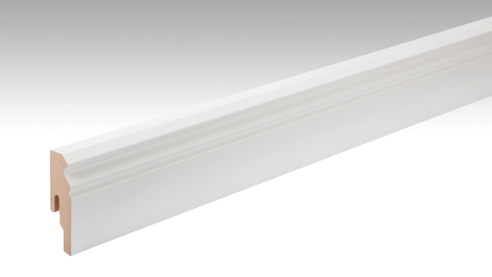 Skirting board 10 PK profile White DF (paintable) 2222