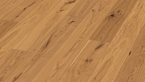 Parquet flooring MeisterParquet. longlife PD 400 Authentic oak lightly smoked look 9027