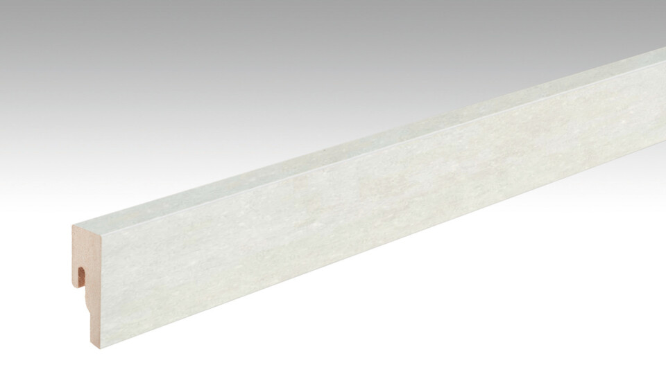 Skirting board 8 PK profile White stone 07440