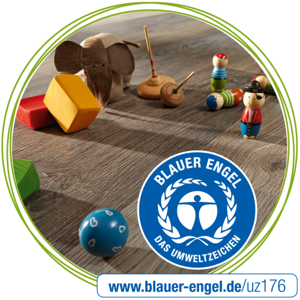 Laminat ist ökologisch und bestens im Kinderzimmer geeignet Icon Laminat ist ökologisch und wohngesund