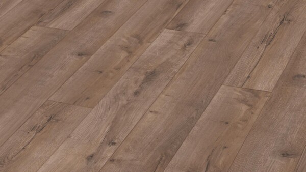 Design flooring MeisterDesign. rigid RL 400 S Dark cracked Terra oak 7433