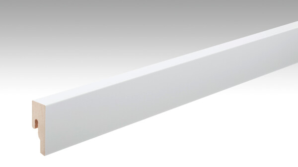 Plinthe profilé 8 PK Blanc uni brillant FD 324