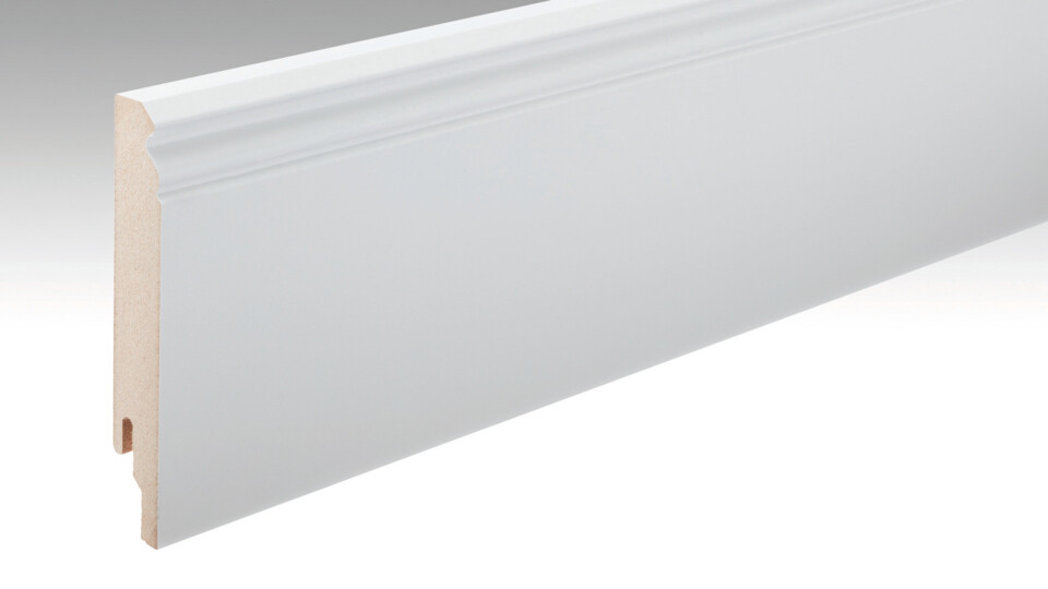 Skirting board 13 PK profile White DF (paintable) 2222