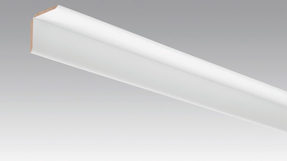 Listón de pliegue grande Blanco uni brillante LD 00324