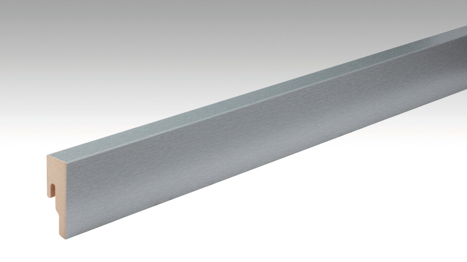 Fußleiste Profil 8 PK Edelstahl DF 00063