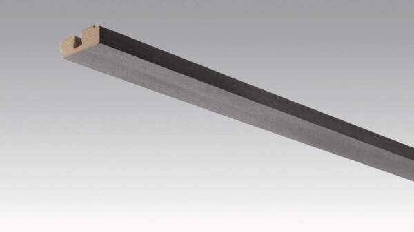 Vierkant-Deckenabschlussleiste Stahl-Metallic 4078