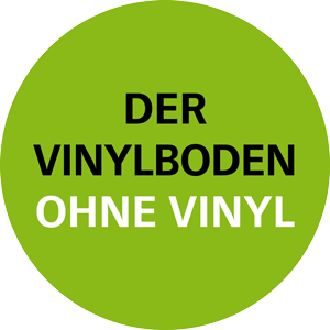 Schriftzug Der Vinylboden ohne Vinyl
