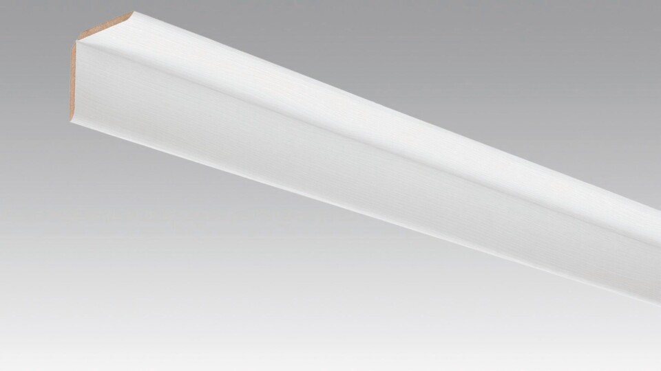 Large hinged moulding strip White softwood 20103