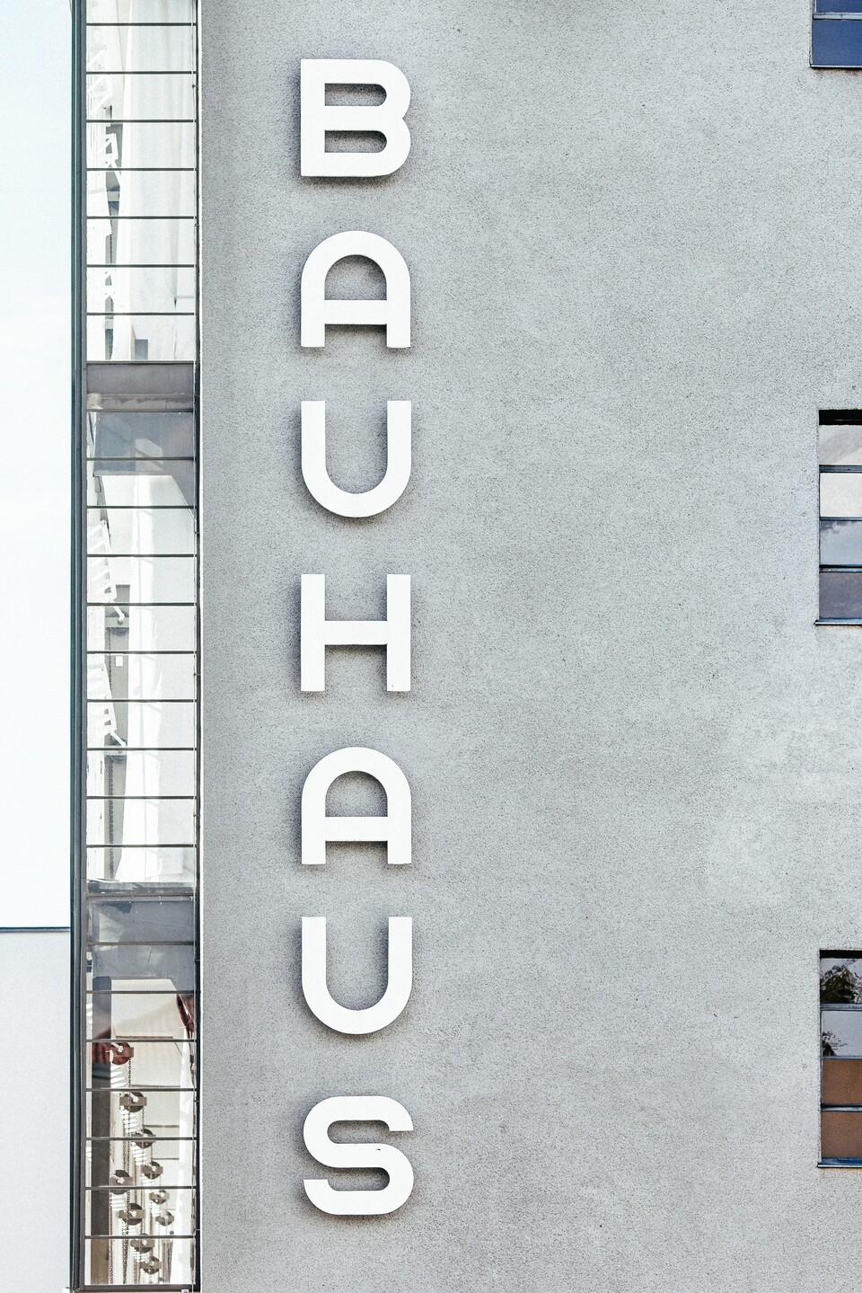 Bauhaus Schriftzug