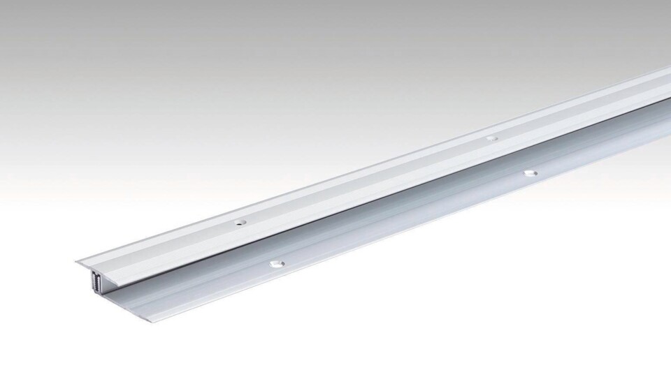 Übergangsprofil Typ 202 (6,5 bis 16 mm) Silber eloxiert 00220