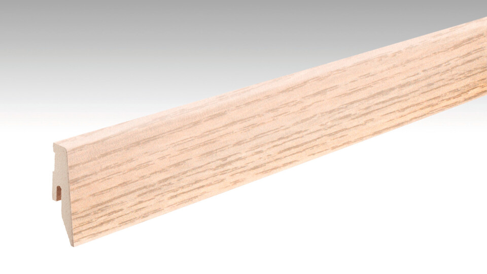 Skirting board 3 PK profile White ash 1181