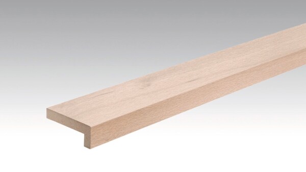 Angled cover moulding Pure beech 4094
