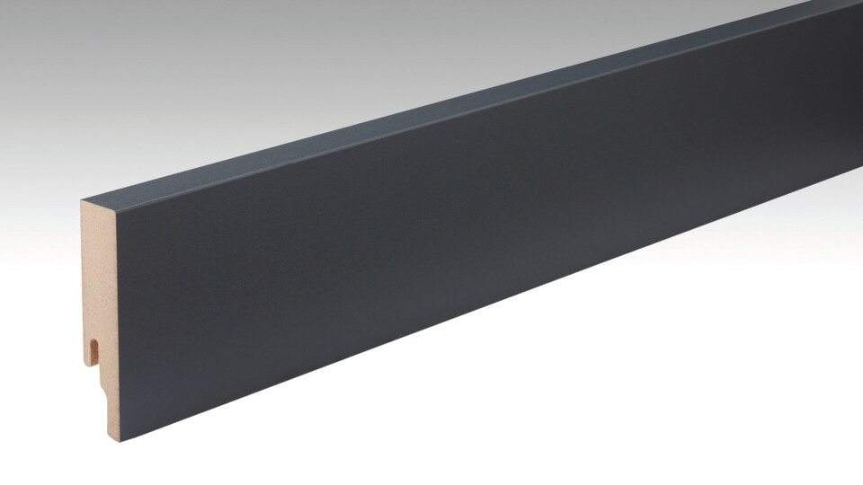 Skirting board 9 PK profile Anthracite DF 059